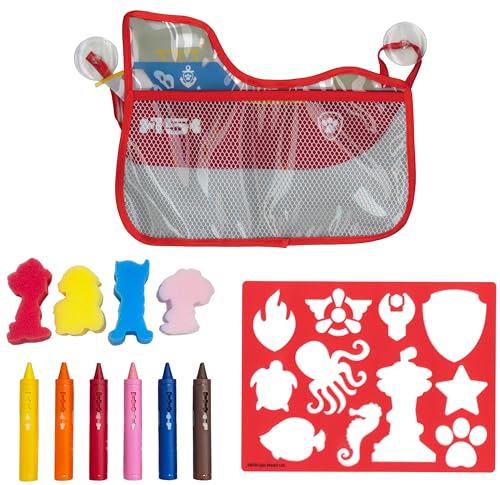 Paw Patrol Badeschablone & Buntstifte Sea Patroller Set Badespaß für Kinder ab 3 Jahren von Quickdraw