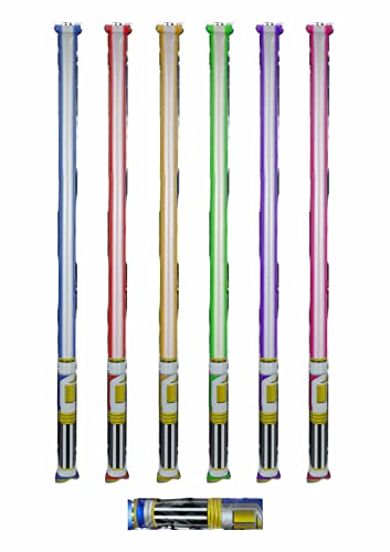 Quickdraw 12 X Aufblasbar Lichtschwert 70cm Selbstaufblasend Licht Sabre Stäbe Party Ballon Schwert Spielzeug für Kinder Quickdraw 12 X Aufblasbar Lichtschwert 70cm Selbstaufblasend Licht Sabre Stäbe Party Ballon Schwert Spielzeug für Kinder von Quickdraw