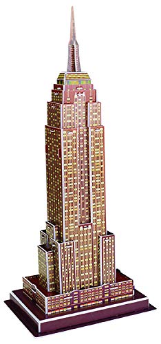 Quickdraw 3D Empire State Building Puzzle Famous USA Wahrzeichen Modell 24 Teile von Quickdraw