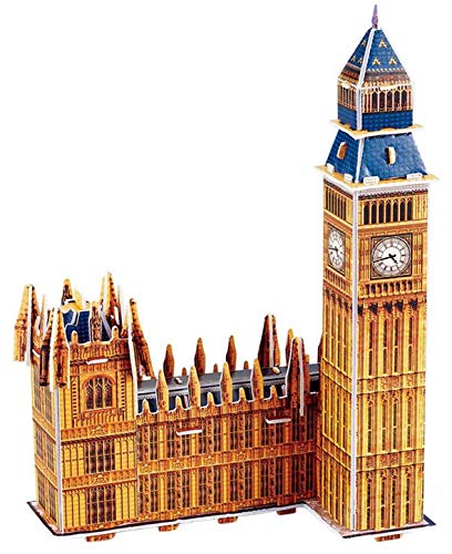 Quickdraw 3D London Big Ben Puzzle Famous Britisch Landmark Modell 34 Teile Quickdraw 3D London Big Ben Puzzle Famous Britisch Landmark Modell 34 Teile von Quickdraw