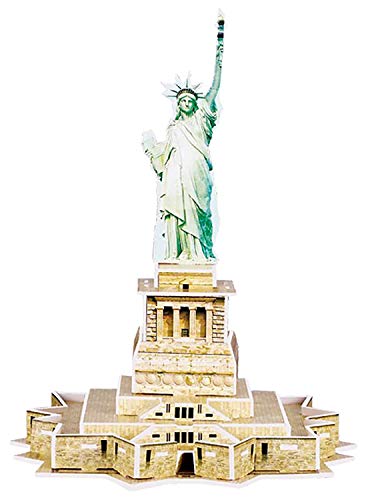 Quickdraw 3D Statue Von Freiheit Puzzle Famous USA Wahrzeichen Modell 22 Teile von Quickdraw