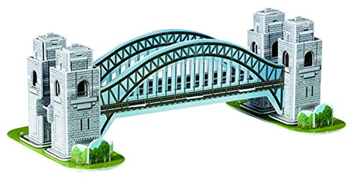 Quickdraw 3D Sydney Hafen Brücke Puzzle Famous Australien Landmark Modell 33 Teile von Quickdraw
