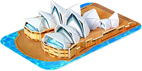 Quickdraw 3D Sydney Opera Haus Puzzle Famous Australien Landmark Modell 30 Teile von Quickdraw