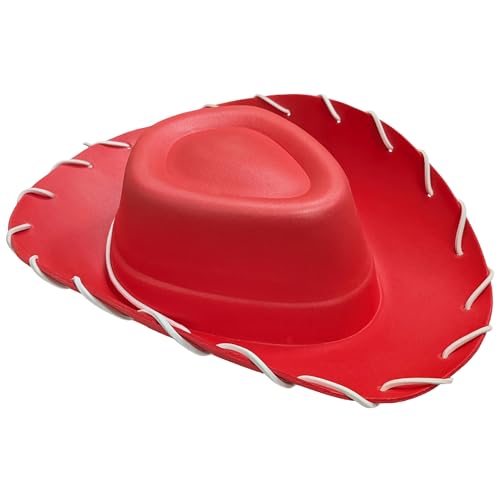Quickdraw Erwachsene Rot Cowboy Hut Toy Story Jessie Wild West Eva Kostüm Verkleidung Zubehör Quickdraw Erwachsene Rot Cowboy Hut Toy Story Jessie Wild West Eva Kostüm Verkleidung Zubehör von Quickdraw