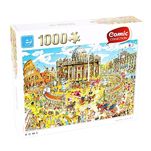 Quickdraw King Puzzles Comic Collection 1000 Teile Rom City Puzzle 1000 Teile von Quickdraw
