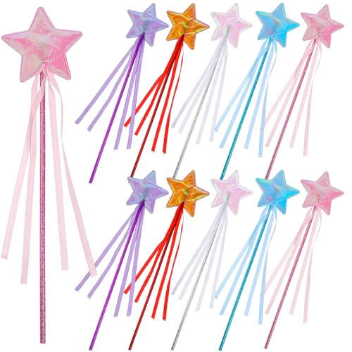 10 Stück Zauberstab Kinder,Glitzer Zauberstab Fee,Sternstab Feenstab,Prinzessin Feenstab Mit Band für Mädchen,Weihnachten,Geburtstag,Hochzeit Party,Cosplay Geschenke,Grundschulabschlussfeier,Kindertag 10 Stück Zauberstab Kinder,Glitzer Zauberstab Fee,Sternstab Feenstab,Prinzessin Feenstab Mit Band für Mädchen,Weihnachten,Geburtstag,Hochzeit Party,Cosplay Geschenke,Grundschulabschlussfeier,Kindertag von Quilax