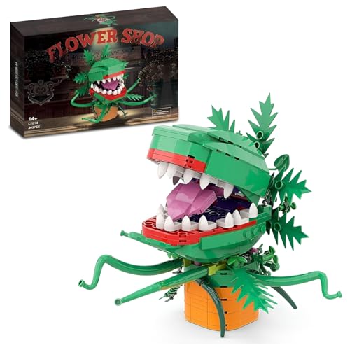 Audi II Schrecken Piranha Blume Bausteine Bausatz, 303Stück Kleiner Laden des Schreckens Kannibalen Pflanze zusammenbauen Modell Spielzeug, Geburtstag Festival Halloween Bau Geschenke Kinder Erwachsen Audi II Schrecken Piranha Blume Bausteine Bausatz, 303Stück Kleiner Laden des Schreckens Kannibalen Pflanze zusammenbauen Modell Spielzeug, Geburtstag Festival Halloween Bau Geschenke Kinder Erwachsen von QuirkQuest