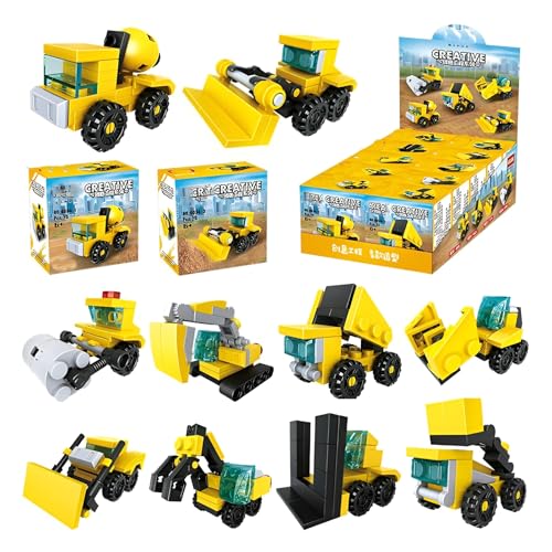Mini Construction Fahrzeug austeine Bausätze, Mini Gabelstapler, Lastwagen, Kräne, etc. Modell Spielzeug, Technick Auto Ziegel Kit, Partei Favors für Kinder für Goodie Bags, Klassenzimmer-Preise Mini Construction Fahrzeug austeine Bausätze, Mini Gabelstapler, Lastwagen, Kräne, etc. Modell Spielzeug, Technick Auto Ziegel Kit, Partei Favors für Kinder für Goodie Bags, Klassenzimmer-Preise von QuirkQuest