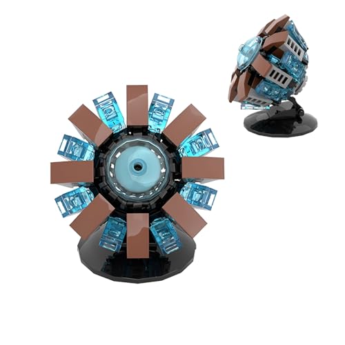 QuirkQuest Arch Reaktor Bausteine Bausatz, Film Waffe Modell Spielzeug Dekoration, Magische Waffen Ausstellung Klemmbausteine Kit, Ideen Geschenke für Fan Kinder Erwachsene(169245) von QuirkQuest