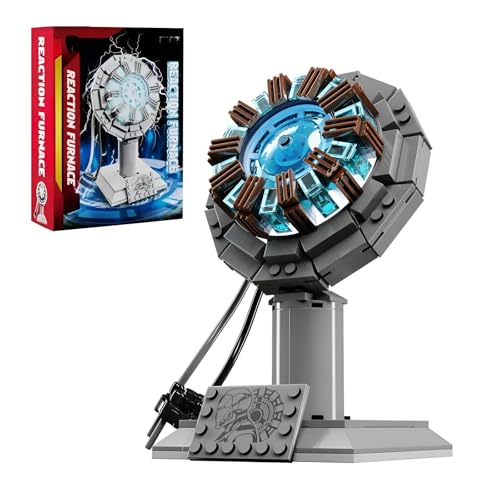 QuirkQuest Arch Reaktor Bausteine Bausatz, Film Waffe Modell Spielzeug Dekoration, Magische Waffen Ausstellung Klemmbausteine Kit, Ideen Geschenke für Fan Kinder Erwachsene von QuirkQuest