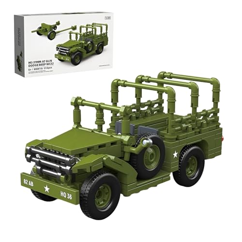QuirkQuest IM3 37mm Panzerkanone & WC52 Bausteine Bausatz, 313PCS Militärische Waffen Fahrzeug Panzer Modell Spielzeug, 1:35 WW2 Armee Auto Ziegel Kit, Ideas Geschenke für Kinder Erwachsene(300013) QuirkQuest IM3 37mm Panzerkanone & WC52 Bausteine Bausatz, 313PCS Militärische Waffen Fahrzeug Panzer Modell Spielzeug, 1:35 WW2 Armee Auto Ziegel Kit, Ideas Geschenke für Kinder Erwachsene(300013) von QuirkQuest