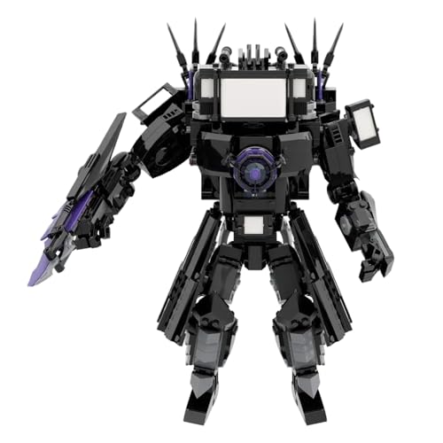 QuixingArt Upgrade Titan TV Man Game Model Toys Mecha-Bausteine Cool Assembly Block Movable Figures Set Gifts for Boys and Girls QuixingArt Upgrade Titan TV Man Game Model Toys Mecha-Bausteine Cool Assembly Block Movable Figures Set Gifts for Boys and Girls von QuixingArt