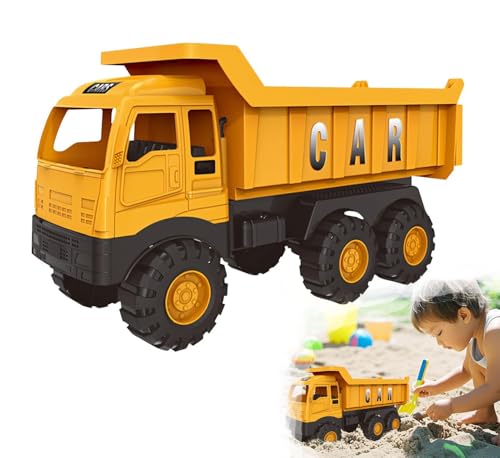 Sand Toy Digger Sandpit, Use Dump Truck, Sand Toy Digger Toy, Bagger Sandkasten, Kipplaster Sandkasten, Sandspielzeug Ab 2 Jahre, Play Stable Sands Toy From 1-5 Years, Girls, Boys, Summer Toys von Quixion