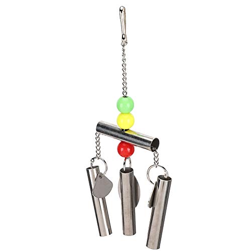 Qukaim Eichhörnchen Glocke Spielzeug, Edelstahl Glocken für Vögel, Große Papagei Stehständer, Vogelglocke Spielzeug, Papagei Glocke Spielzeug, Design, 10cm Höhe Qukaim Eichhörnchen Glocke Spielzeug, Edelstahl Glocken für Vögel, Große Papagei Stehständer, Vogelglocke Spielzeug, Papagei Glocke Spielzeug, Design, 10cm Höhe von Qukaim