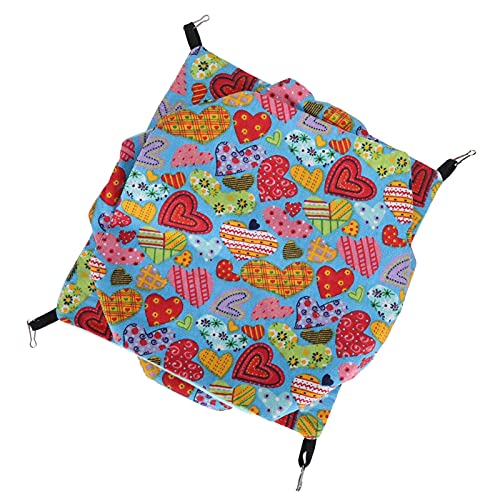 Qukaim Kleine hängende 3-lagige Hängemattenschlafsack, Käfig für Hamster, Zuckergleiter, Grün, dreilagiges Design, ideal für Hamster und Zuckergleiter Qukaim Kleine hängende 3-lagige Hängemattenschlafsack, Käfig für Hamster, Zuckergleiter, Grün, dreilagiges Design, ideal für Hamster und Zuckergleiter von Qukaim
