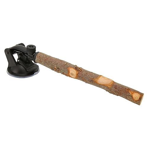Qukaim Papageien-Sitzstange aus Holz, interaktiver Vogel-Fensterständer mit Saugnäpfen, rutschfestes Design für kleine bis mittelgroße Vögel, ideal zum Training und Baden Qukaim Papageien-Sitzstange aus Holz, interaktiver Vogel-Fensterständer mit Saugnäpfen, rutschfestes Design für kleine bis mittelgroße Vögel, ideal zum Training und Baden von Qukaim