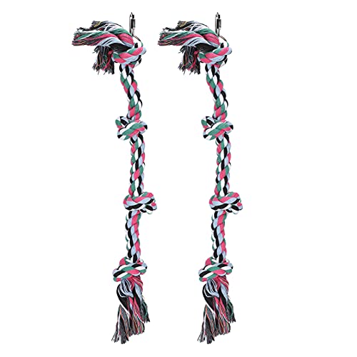 Qukaim Pet Bird Chew Baumwollseil Spielzeug Papageien Beißen Klettern Spielzeug Käfig Anhänger Akcory 100% Baumwolle 1,5m lang ideal für Papageien und kleine Vögel Qukaim Pet Bird Chew Baumwollseil Spielzeug Papageien Beißen Klettern Spielzeug Käfig Anhänger Akcory 100% Baumwolle 1,5m lang ideal für Papageien und kleine Vögel von Qukaim
