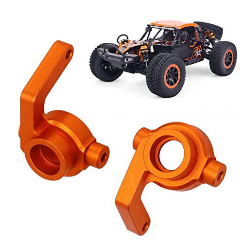 Qukaim RC Zubehör RC Lenkbecher Aluminiumlegierung für ZD Racing DBX 10 Geländewagen, 2 Stück, Orange Qukaim RC Zubehör RC Lenkbecher Aluminiumlegierung für ZD Racing DBX 10 Geländewagen, 2 Stück, Orange von Qukaim