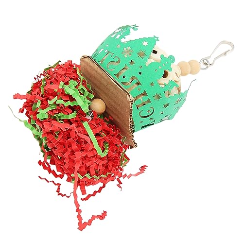 Qukaim Sola Balls Papageienspielzeug zum Aufhängen, Spielzeug für Nymphensittiche, Sittiche, Sittiche, ideal für Vogelkäfig-Anreicherung, Weihnachtsthema Design Qukaim Sola Balls Papageienspielzeug zum Aufhängen, Spielzeug für Nymphensittiche, Sittiche, Sittiche, ideal für Vogelkäfig-Anreicherung, Weihnachtsthema Design von Qukaim