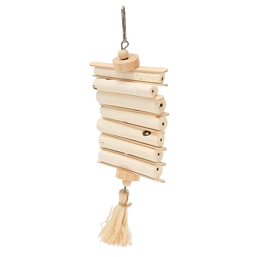 Qukaim Sola Stick Vogelspielzeug, lustiges interaktives Schnabelschleifen Holzscheite, Futtersuchspielzeug für Sittiche, Nymphensittiche, Papageien, Lovebirds, 10 cm lang, Holz Qukaim Sola Stick Vogelspielzeug, lustiges interaktives Schnabelschleifen Holzscheite, Futtersuchspielzeug für Sittiche, Nymphensittiche, Papageien, Lovebirds, 10 cm lang, Holz von Qukaim