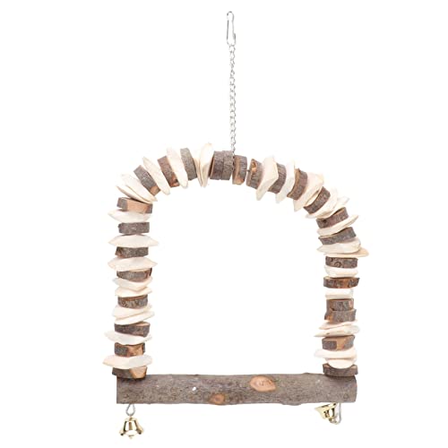 Qukaim Vogelschaukel Spielzeug Hängende Schaukel Sitzstange Ständer für Kleine Sittiche Papageien Nymphensittiche Holz Sitzstange Spielzeug Ideal für Indoor Bird Play 30,5 cm Lang Qukaim Vogelschaukel Spielzeug Hängende Schaukel Sitzstange Ständer für Kleine Sittiche Papageien Nymphensittiche Holz Sitzstange Spielzeug Ideal für Indoor Bird Play 30,5 cm Lang von Qukaim