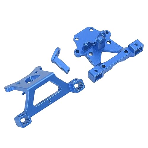 Qukaim RC-Autoteil aus Aluminiumlegierung – Vordere Hintere Karosserie Pfostenhalterungs-Set für Traxxas E Revo Slash 1/16, Blau – inklusive Halterungen, Schrauben, Zubehör – geeignet für Jugendliche Qukaim RC-Autoteil aus Aluminiumlegierung – Vordere Hintere Karosserie Pfostenhalterungs-Set für Traxxas E Revo Slash 1/16, Blau – inklusive Halterungen, Schrauben, Zubehör – geeignet für Jugendliche von Qukaim