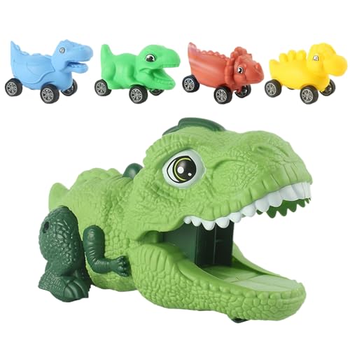 Qukoielly saurier Lastwagen | Schwungantrieb Truck Modell | Kleine Geschenke, Interaktive Auto Spielzeug Figur Für, Mädchen Und Kinder Zu Geburtstag, Kindertag, Weihnachten Und Neujahrsfeiern von Qukoielly