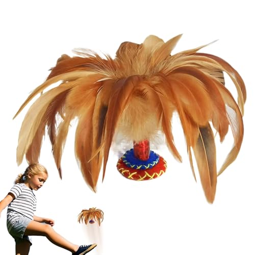 Qumiuu Chinesische Kick -Shuttlecocks, Shuttlecocks Kick - Chinesische Jianzi Tritt Shuttlecock,Interaktive Kinder Fußsportspiel für die Schule, Spielzeug im Freien Spielen Qumiuu Chinesische Kick -Shuttlecocks, Shuttlecocks Kick - Chinesische Jianzi Tritt Shuttlecock,Interaktive Kinder Fußsportspiel für die Schule, Spielzeug im Freien Spielen von Qumiuu