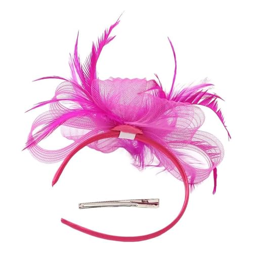 Qumiuu Hut Stirnband - Fascinator Kopfbedeckung - Haarschmuck Hut Netzhaarreif Für Kostümparty Hochzeiten Mädchen Frauen Gartenparty Gesellschaftsanlässe Qumiuu Hut Stirnband - Fascinator Kopfbedeckung - Haarschmuck Hut Netzhaarreif Für Kostümparty Hochzeiten Mädchen Frauen Gartenparty Gesellschaftsanlässe von Qumiuu