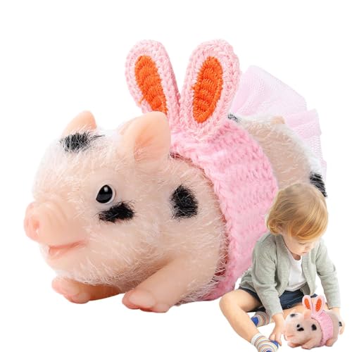 Qumiuu Kinder Tierspielzeug, Tierspielzeug für Kinder - Soft Silicon Realistische Ferkel Spielzeug,Kinderpflegeraccessoires, lustige Weihnachtsstrumpf -Stuffers, lustige Wohnkultur für Erwachsene, Qumiuu Kinder Tierspielzeug, Tierspielzeug für Kinder - Soft Silicon Realistische Ferkel Spielzeug,Kinderpflegeraccessoires, lustige Weihnachtsstrumpf -Stuffers, lustige Wohnkultur für Erwachsene, von Qumiuu