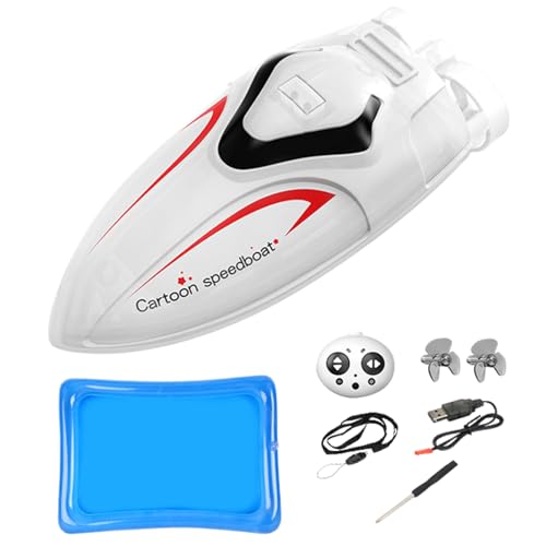 Qumiuu RC Boot | Kleinkinder U-Boot Badespielzeug | Für Schwimmbecken, Seen Und Badewannen, Tragbares 2.4GHz Mini Speedboot Mit Stuntfunktionen Qumiuu RC Boot | Kleinkinder U-Boot Badespielzeug | Für Schwimmbecken, Seen Und Badewannen, Tragbares 2.4GHz Mini Speedboot Mit Stuntfunktionen von Qumiuu