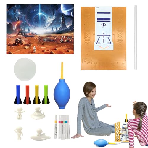 Qumiuu Wissenschaftliches Malen Spielzeug - Modellbau Und Zeichnen Lernspielzeug - Pädagogisches Lernmaterial Für Kindergarten Vorschule Zuhause Qumiuu Wissenschaftliches Malen Spielzeug - Modellbau Und Zeichnen Lernspielzeug - Pädagogisches Lernmaterial Für Kindergarten Vorschule Zuhause von Qumiuu