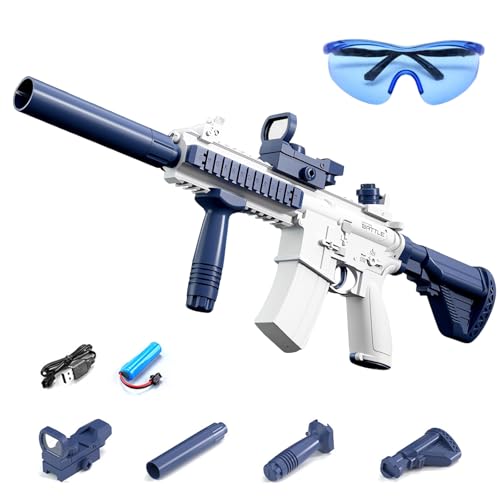 Elektrische Wasserpistole, Wasserpistole Elektrisch mit Schutzbrille, Elektrische Wasserpistole für Erwachsene Kinder, Erwachsene Kinder Wassergewehr Spielzeug, Wassersprüher Pool Party Spielzeug Elektrische Wasserpistole, Wasserpistole Elektrisch mit Schutzbrille, Elektrische Wasserpistole für Erwachsene Kinder, Erwachsene Kinder Wassergewehr Spielzeug, Wassersprüher Pool Party Spielzeug von Qunkun