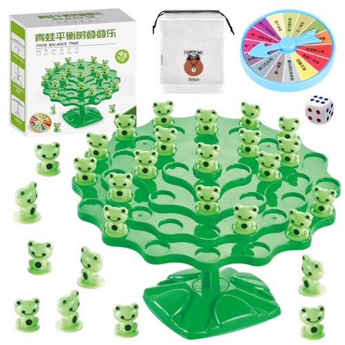 Frosch Balance Zählspielzeugwaage, Waage für Kinder Toad, Frosch Balance Mathe Spiel, Zählen und Rechnen Lernspielzeug, Zwei Spieler Frosch Balance Brettspiel für Familienfeiern, Weihnachten (Grün) Frosch Balance Zählspielzeugwaage, Waage für Kinder Toad, Frosch Balance Mathe Spiel, Zählen und Rechnen Lernspielzeug, Zwei Spieler Frosch Balance Brettspiel für Familienfeiern, Weihnachten (Grün) von Qunkun