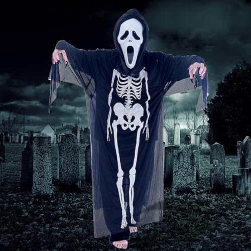 Qunkun Karneval Kostüm, 90cm Karneval Kinder Kostüm, Kinderkostüm Skelett, Karneval Kostüm Skelett, Karneval Kinder Skelett-Body Kostüm, Skelettkostüm für Cosplay, Karneval Party, Karneval Kostüm Qunkun Karneval Kostüm, 90cm Karneval Kinder Kostüm, Kinderkostüm Skelett, Karneval Kostüm Skelett, Karneval Kinder Skelett-Body Kostüm, Skelettkostüm für Cosplay, Karneval Party, Karneval Kostüm von Qunkun