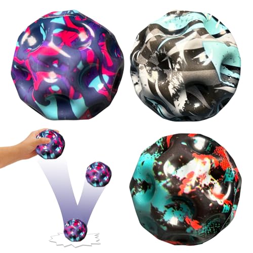 Jump Ball, 2 Stk Moon Ball, Planeten Hüpfbälle, Springstöcke Hüpfbälle, Super High Bouncing springende Bälle, Space Bouncy Balls, Space Ball Moon Ball, Bouncing Ball Toy, Bouncy Ball Party Gift (3PCS) Jump Ball, 2 Stk Moon Ball, Planeten Hüpfbälle, Springstöcke Hüpfbälle, Super High Bouncing springende Bälle, Space Bouncy Balls, Space Ball Moon Ball, Bouncing Ball Toy, Bouncy Ball Party Gift (3PCS) von Qunkun
