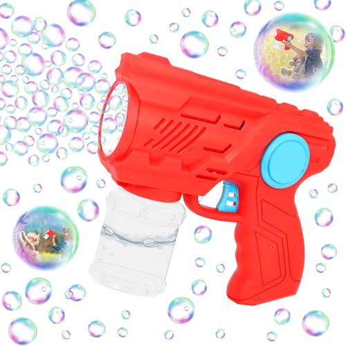 Seifenblasenpistole, Automatische Seifenblasenpistole mit Seifenblasenlösung, Blasenspielzeug, Seifenblasenmaschine Gun 10000+ Blasen/Minute für Erwachsene Kinder Geschenk Geburtstag Party Seifenblasenpistole, Automatische Seifenblasenpistole mit Seifenblasenlösung, Blasenspielzeug, Seifenblasenmaschine Gun 10000+ Blasen/Minute für Erwachsene Kinder Geschenk Geburtstag Party von Qunkun