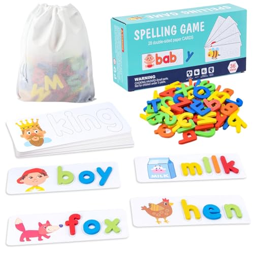 Buchstaben Holz, Buchstaben Lernen, Buchstaben Spiel, Montessori Spielzeug, Kinderspielzeug Holz Montessori Spielzeug, Montessori Spielzeug ab 3-8 Jahre Junge Einschulung Geschenk Buchstaben Holz, Buchstaben Lernen, Buchstaben Spiel, Montessori Spielzeug, Kinderspielzeug Holz Montessori Spielzeug, Montessori Spielzeug ab 3-8 Jahre Junge Einschulung Geschenk von Qunkun