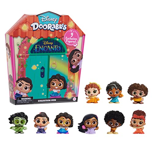 Just Play Disney Doorables Encanto Collection Peek, Blind Bag Collectible Figures, Kids Toys for Ages 5 Up, Kids Toys for Ages 5 Up, Multicolor (44708) von Disney Doorables