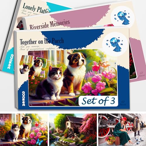 QUOKKA 63 Teile Demenz Puzzles ältere Menschen - Großes Stück Aktivitäten Produkte Senioren - 3 Alzheimer Puzzle Spiele Erwachsene Flussufer Plattform Tiere - Geschenke Männer QUOKKA 63 Teile Demenz Puzzles ältere Menschen - Großes Stück Aktivitäten Produkte Senioren - 3 Alzheimer Puzzle Spiele Erwachsene Flussufer Plattform Tiere - Geschenke Männer von Quokka