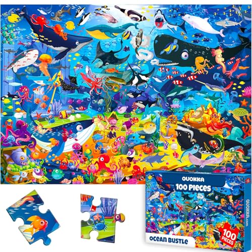 QUOKKA 1х100 PC Wimmel Ocean Jigsaw Puzzles QUOKKA 1х100 PC Wimmel Ocean Jigsaw Puzzles von Quokka