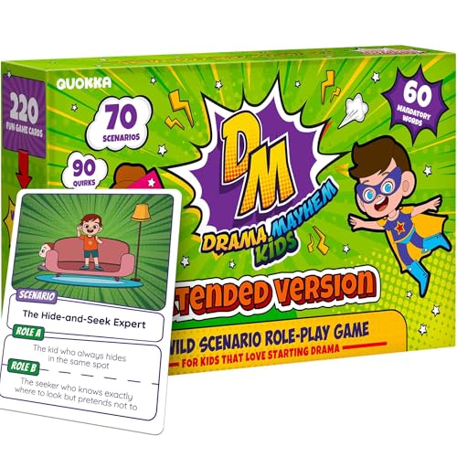 QUOKKA DM Game Card for Kids 220 Cards Extended von Quokka