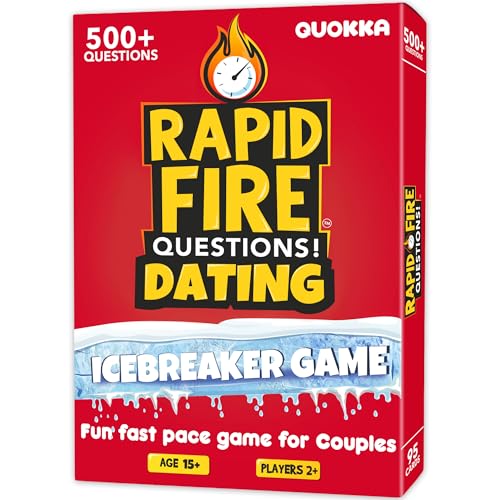 QUOKKA Couples Conversation Games for Date Night - Fun Couple Card Games with 500+ Questions - Perfect Icebreaker Games for Adults & Date Night Games for New or Married Couples I Travel Version von Quokka