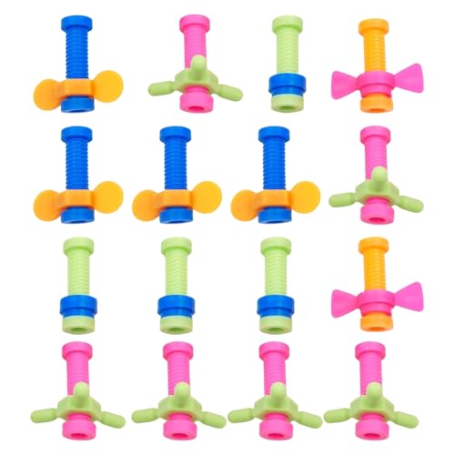 Quorvex Fidget Schrauben Spielzeug - Kompaktes Kinder Sortiment Federkopf Spielzeug | Leichtes Entspannungswerkzeug Zur Stimmungsunterstützung Für Kinder Jugendliche Erwachsene Quorvex Fidget Schrauben Spielzeug - Kompaktes Kinder Sortiment Federkopf Spielzeug | Leichtes Entspannungswerkzeug Zur Stimmungsunterstützung Für Kinder Jugendliche Erwachsene von Quorvex