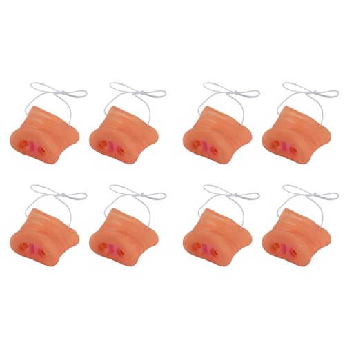 Qupdjxukis 8 Stueck Simulation Schwein Nase mit Tier Kostuem Maske Halloween Prop Halloween Kostueme Qupdjxukis 8 Stueck Simulation Schwein Nase mit Tier Kostuem Maske Halloween Prop Halloween Kostueme von Qupdjxukis