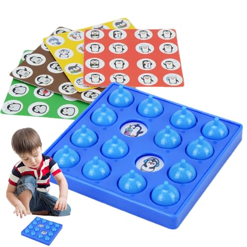 Qurygin Matching-Memory-Spiel, Matching-Memory-Spiel für Kinder - Interaktives Memory-Schachspielzeug,Reise-Memory-Spielzeug für Jungen und Mädchen, Brettspiele aus Holz, Roadtrip-Memory-Schach für von Qurygin