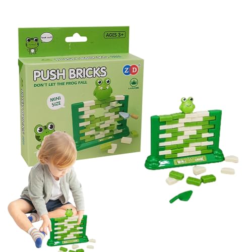 Qurygin Stapelspielzeug für Kleinkinder,Stapelspielzeug für Kleinkinder - Mini interaktive Stapelblöcke tragbar - Pädagogische, multifunktionale Blockspiele mit leuchtenden Farben, Spielzeug für die von Qurygin
