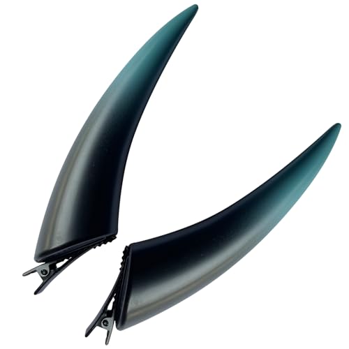 Qurygin Teufelshörner zum Anklippen – Frauen-Dämonen-Vampir-Kopfschmuck, Gothic-Teufelskostüm, Halloween, Cosplay, Kopfbedeckung, Zubehör, gruselige und lustige Hörner, Cosplay für Männer und Frauen von Qurygin