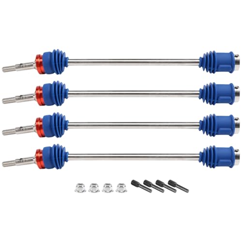 Qusedwey Vordere und Hintere Antriebswellenachse Aus Metallstahl CVD 5451R für 1/10 E-/E-/T-/ RC Car Upgrades Teile Qusedwey Vordere und Hintere Antriebswellenachse Aus Metallstahl CVD 5451R für 1/10 E-/E-/T-/ RC Car Upgrades Teile von Qusedwey