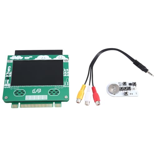Qussedser FüR SFC/SNES-Bildschirm, Spielkarte, Mini-Monitor für Super Family Computer Retro Game Part (4,3 ) von Qussedser